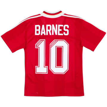 1995-96 Liverpool Home Shirt Barnes #10 - 8/10 - (L.Boys)