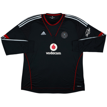 2013-14 Orlando Pirates Home L/S Shirt - 8/10 - (3XL)