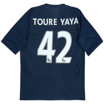 2010-12 Manchester City Away Shirt Toure Yaya #42 - 6/10 - (S)
