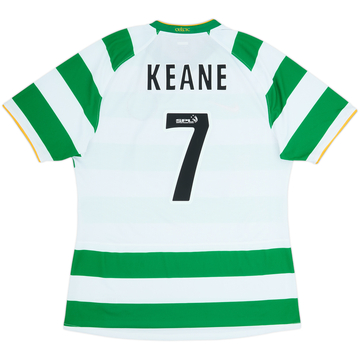 2008-10 Celtic Player Issue Home Shirt Keane #7 - 10/10 - (L)