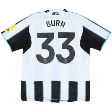 2025-26 Newcastle Authentic Home Shirt Burn #33 - 10/10 - (XXL)