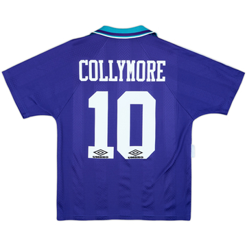 1993-95 Nottingham Forest Away Shirt Collymore #10 - 8/10 - (M)