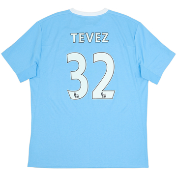 2009-10 Manchester City Home Shirt Tevez #32 (L)