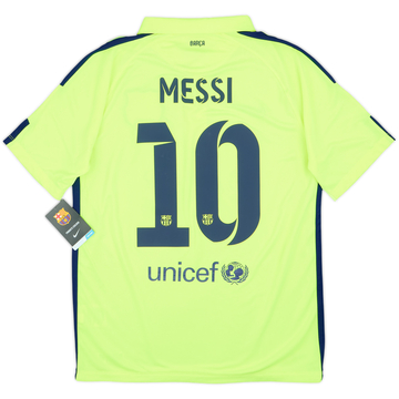 2014-15 Barcelona Third Shirt Messi #10 (M)