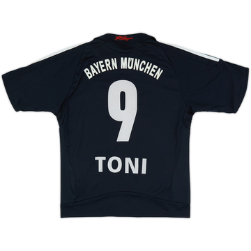 2008-09 Bayern Munich Away Shirt Toni #9 - 6/10 - (11-12 Years)