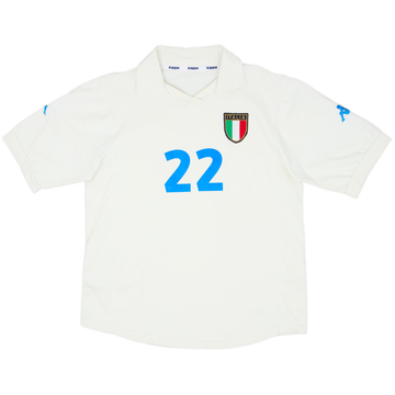 2002 Italy Women Match Issue Away Shirt #22