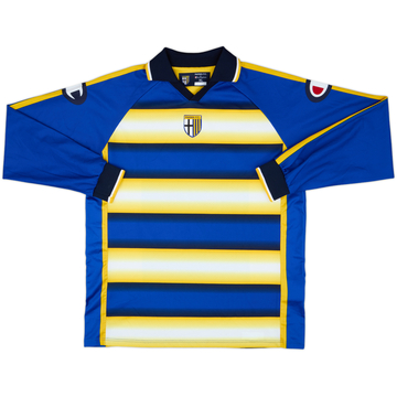2004-05 Parma Youth Match Issue Home L/S Shirt #13