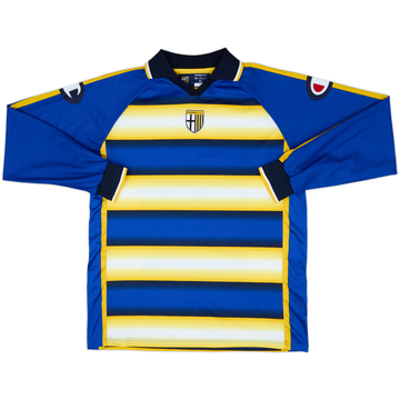 Camiseta de local del Parma 2004-05 versión de partido juvenil L/S #16