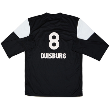 2011-12 Duisburg Youth Match Issue Away L/S Shirt #8