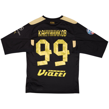 2014-16 Rubin Kazan Match Issue Third L/S Shirt Kanunnikov #99