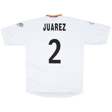 2000-01 Lecce Match Issue Away Shirt Juarez #2