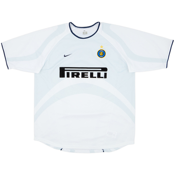 2001-02 Inter Milan Player Issue Away Shirt #3 - 9/10 - (XL)