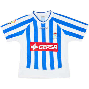 2005-06 Recreativo Huelva Youth Match Issue Home Shirt #19