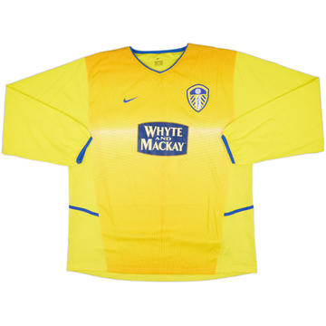 2003-04 Leeds United Youth Match Issue Third L/S Shirt #19