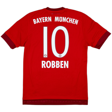 2016-17 Bayern Munich Home Shirt Robben #10 - 9/10 - (S)