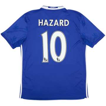 2016-17 Chelsea Local Camiseta Hazard #10 - 4/10 - (L)