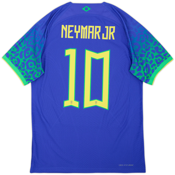 2022-23 Brazil Authentic Away Shirt Neymar #10 - 10/10 - (M)