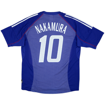 2002-04 Japan Home Shirt Nakamura #10 - 8/10 - (L)