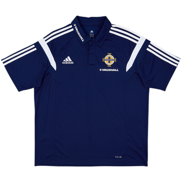 2013-14 Northern Ireland adidas Polo Shirt - 9/10 - (XL)