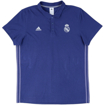 2016-17 Real Madrid adidas Polo Shirt - 9/10 - (L)