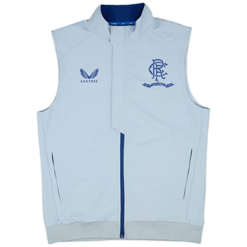 2021-22 Rangers Castore Padded Gilet - 9/10 - (M)