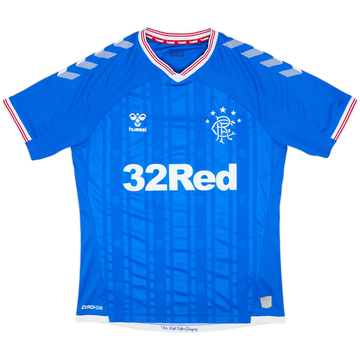 2019-20 Rangers Home Shirt - 8/10 - (M)