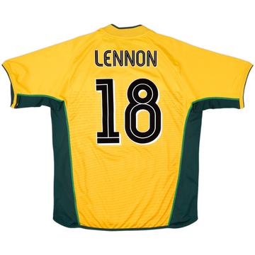 2002-03 Celtic Away Shirt Lennon #18 - 10/10 - (L)