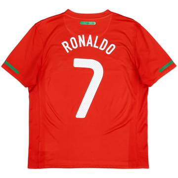 2010-11 Portugal Home Shirt Ronaldo #7 - 6/10 - (L)