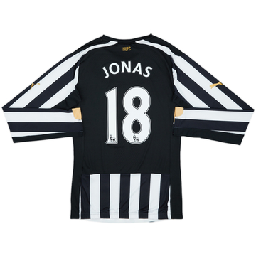 2014-15 Newcastle Player Issue ACTV Fit Home L/S Shirt Jonas #18 - 9/10 - (XL)