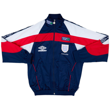 1998-00 England Umbro Track Jacket - 8/10 - (S)