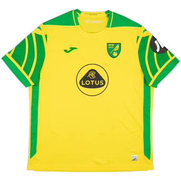 2021-22 Norwich Home Shirt - 7/10 - (XXL)