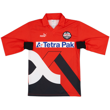 1993-94 Eintracht Frankfurt Home L/S Shirt - 8/10 - (S)