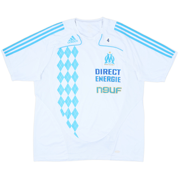 2010-11 Olympique Marseille Player Issue Training Shirt #4 - 8/10 - (XL)