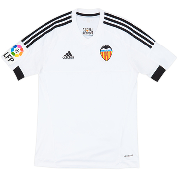 2015-16 Valencia Home Shirt - 7/10 - (S)