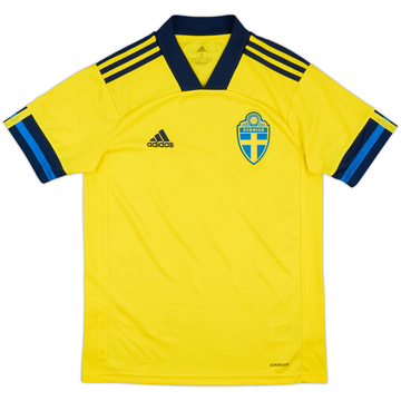 2020-21 Sweden Home Shirt - 8/10 - (S)