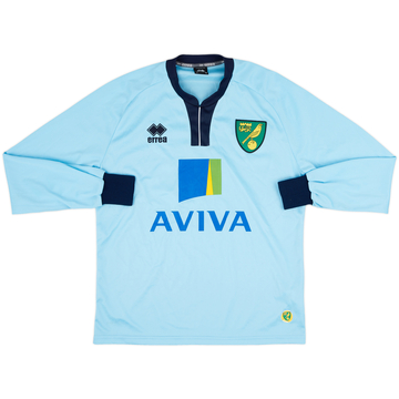 2013-14 Norwich GK Shirt - 8/10 - (S)