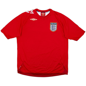 2006-08 England Away Shirt - 5/10 - (XL)