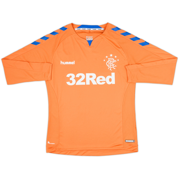 2018-19 Rangers Third L/S Shirt - 9/10 - (L)