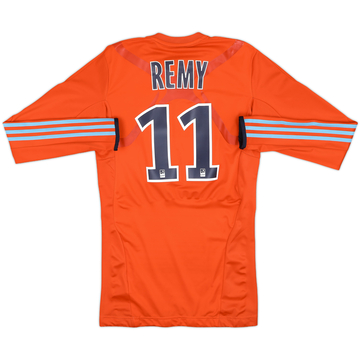 2011-12 Olympique Marseille Player Issue TechFit Third L/S Shirt Remy #11 - 4/10 - (L)