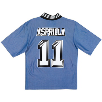 1996-97 Newcastle Away Shirt Asprilla #11 - 7/10 - (S)