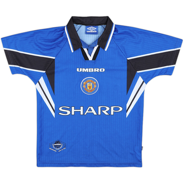 1996-98 Manchester United Third Shirt - 7/10 - (L.Boys)