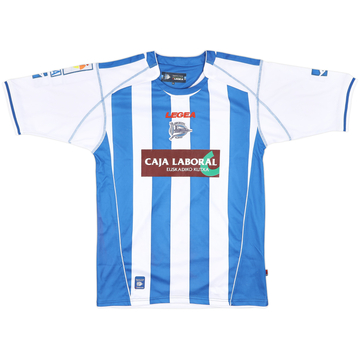 2009-10 Alaves Home Shirt - 8/10 - (XXL)