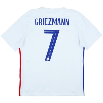 2020-21 France Away Shirt Griezmann #7 - 6/10 - (L)