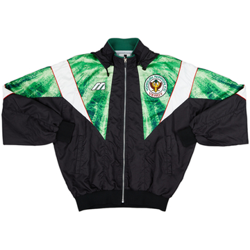 1993-95 Verdy Kawasaki Mizuno Hooded Track Jacket - 8/10 - (L)