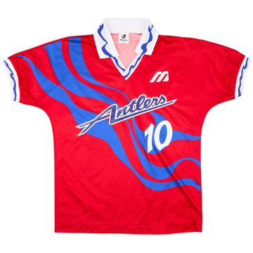 1993-94 Kashima Antlers Home Shirt #10 - 8/10 - (M/L)