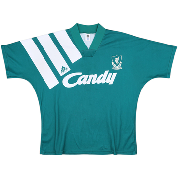 1991-92 Liverpool Away Shirt - 8/10 - (L/XL)