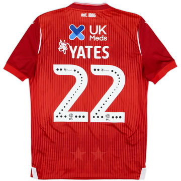 2019-20 Nottingham Forest Home Shirt Yates #22 - 8/10 - (S)