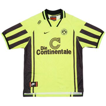 1996-97 Borussia Dortmund Home Shirt - 9/10 - (XL.Boys)