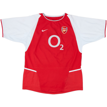2002-04 Arsenal Home Shirt - 6/10 - (XL.Boys)