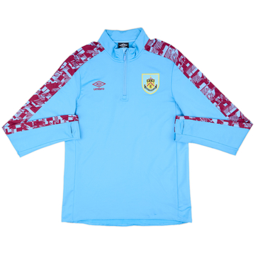 2022-23 Burnley Umbro 1/4 Zip Drill Top - 8/10 - (M)
